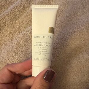 Kristin Ess WEIGHTLESS SHINE AIR DRY CRÈME sample size NWT